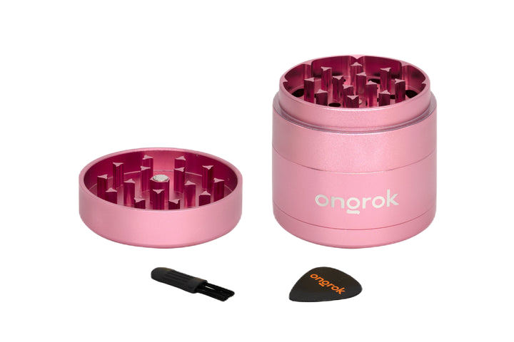 ONGROK – 4 Piece EZ Grinder – 55mm / rose gold